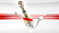 Luxury champagne for space travellers 