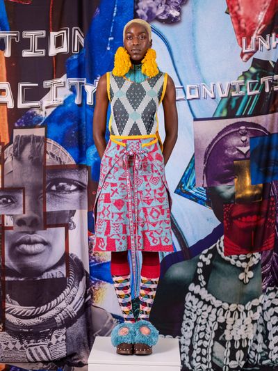 MaXhosa autumn/winter 2024 lookbook, France