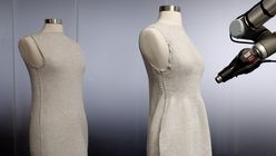 MIT 4D-knit dress adapts its shape through heat activation