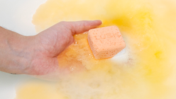 Lush debuts cold water soother Epsom salt cube for post-marathon recovery
